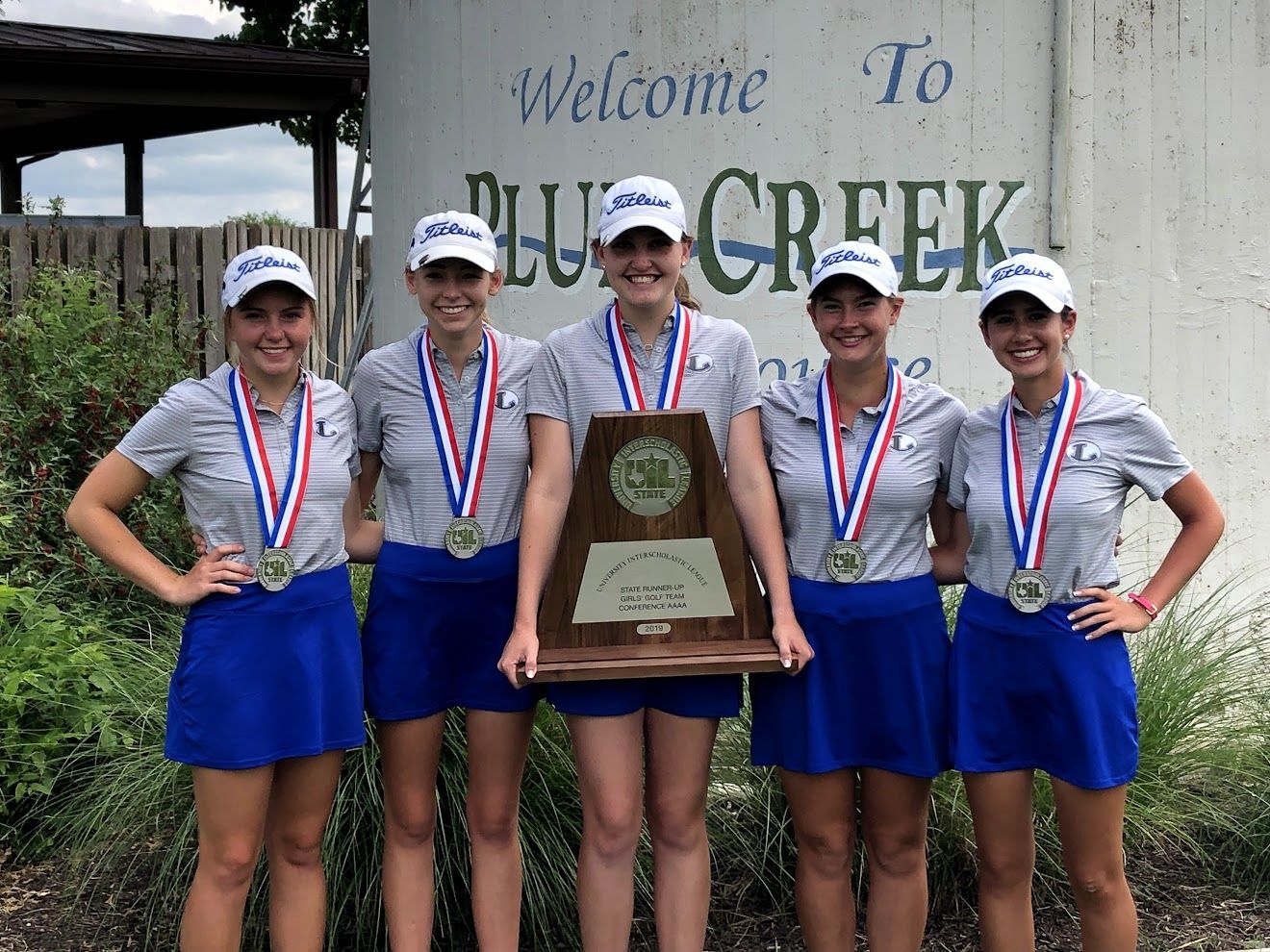 Lampasas golf second place